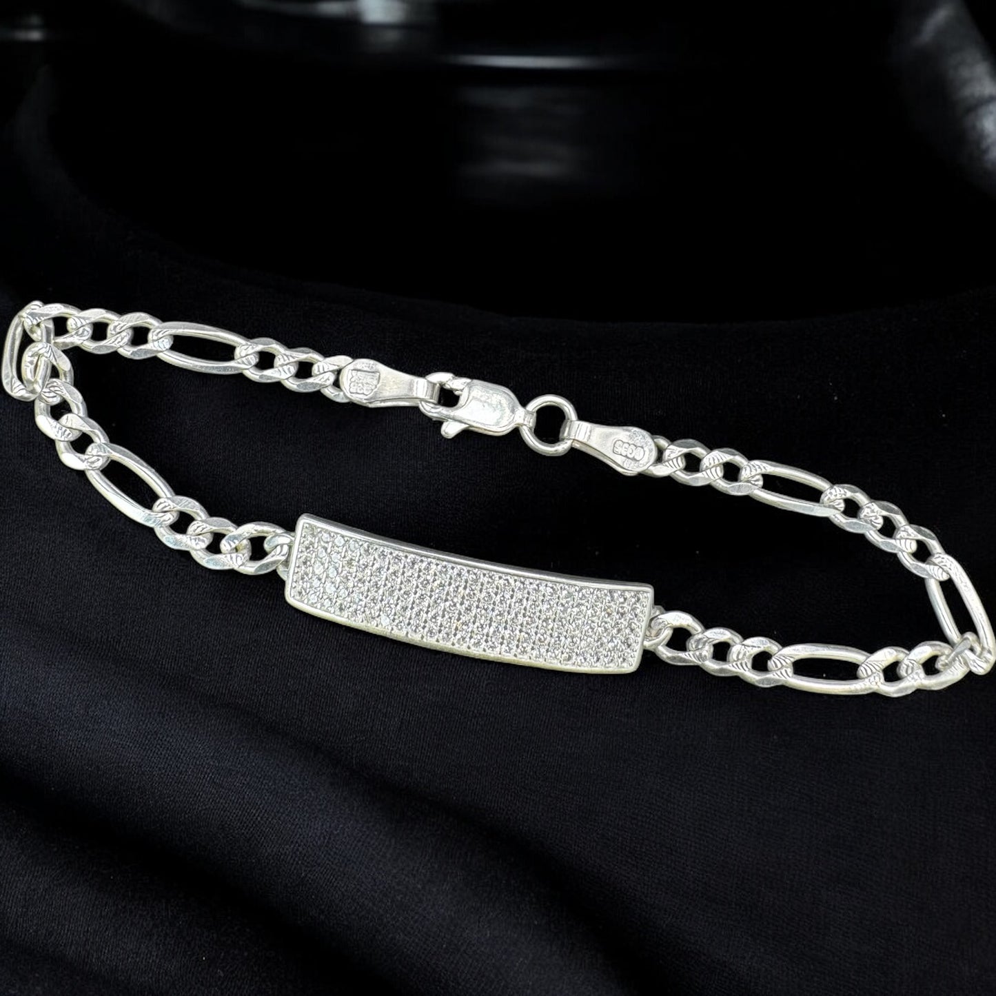ESCLAVA BRILLOSA EN PLATA MEXICANA .925