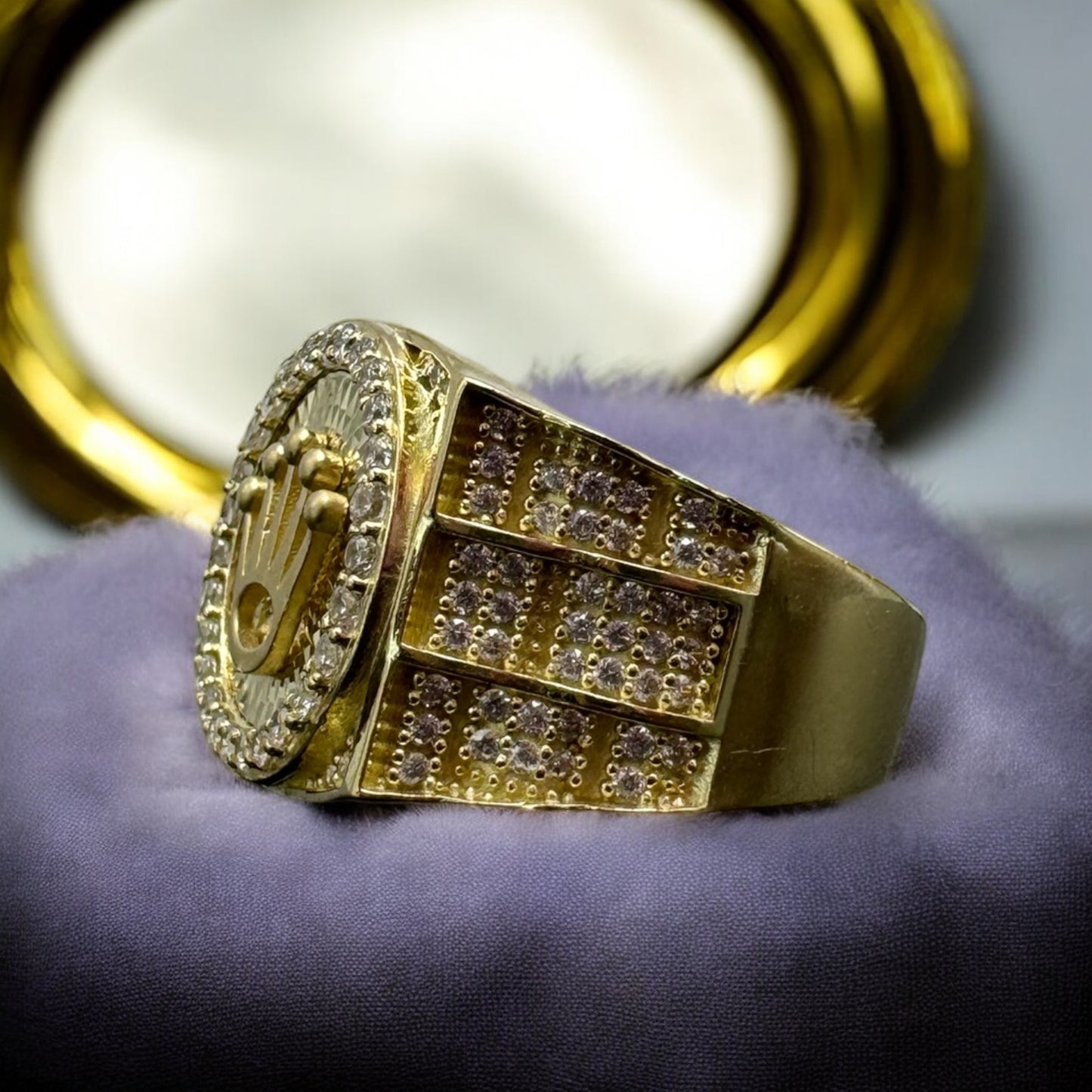 ANILLO PARA CABALLERO EN ORO MEXICANO 10 K