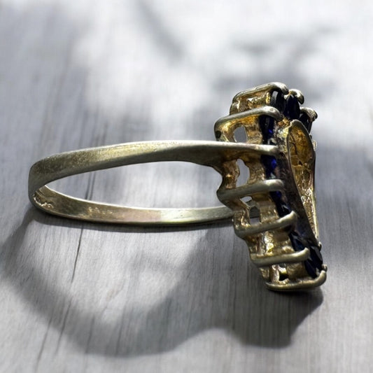 ANILLO CORAZON PARA DAMA EN PLATA MEXICANA .925