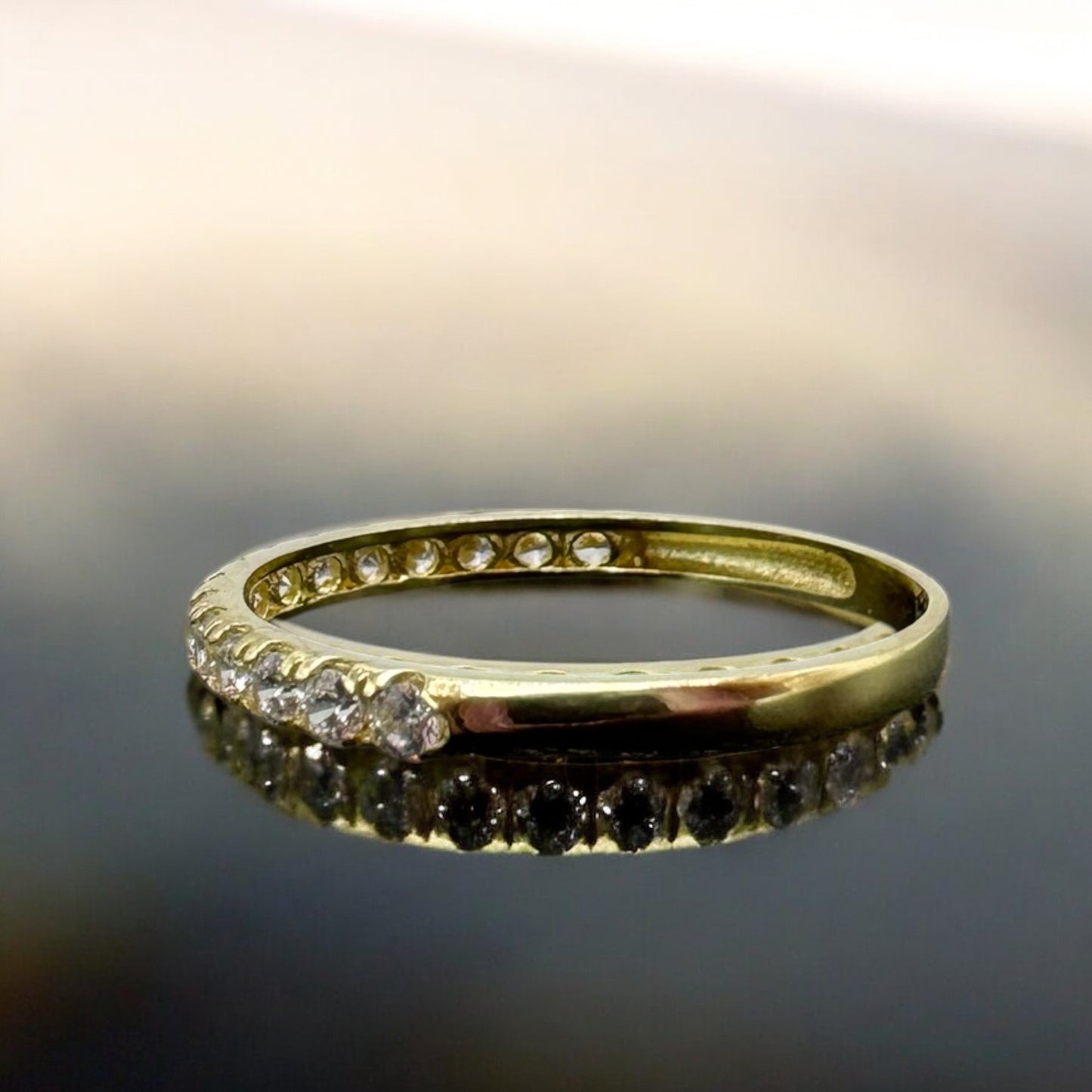 TRIO DE ANILLOS EN 3 OROS MEXICANO 10 K