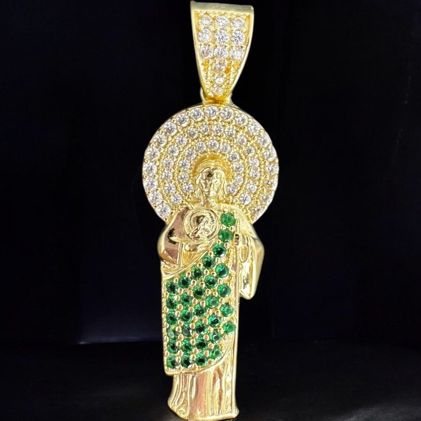 DIJE DE SAN JUDAS TADEO EN ORO MEXICANO 10 K