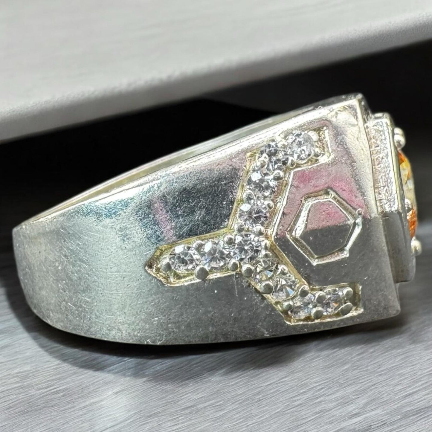 ANILLO PARA CABALLERO EN PLATA MEXICANA .925