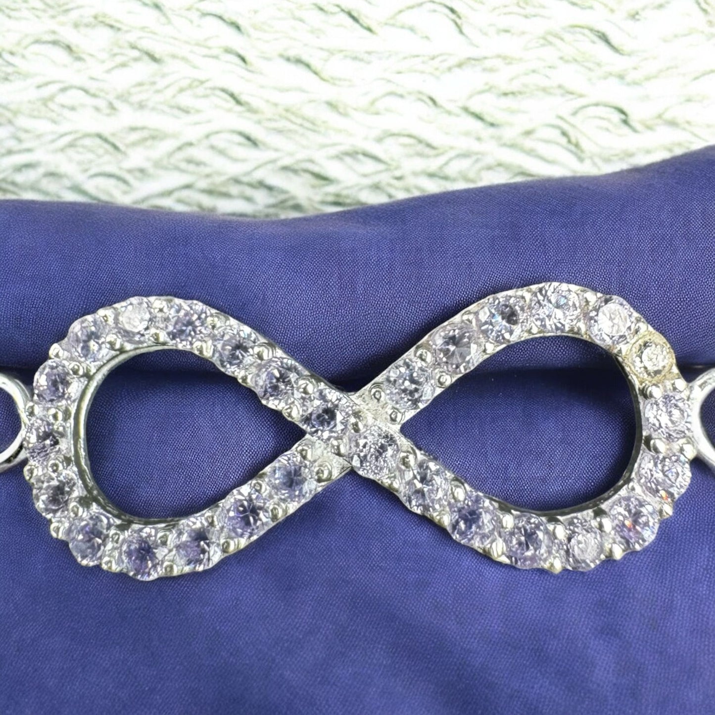 PULSO INFINITO PARA DAMA EN PLATA MEXICANA .925