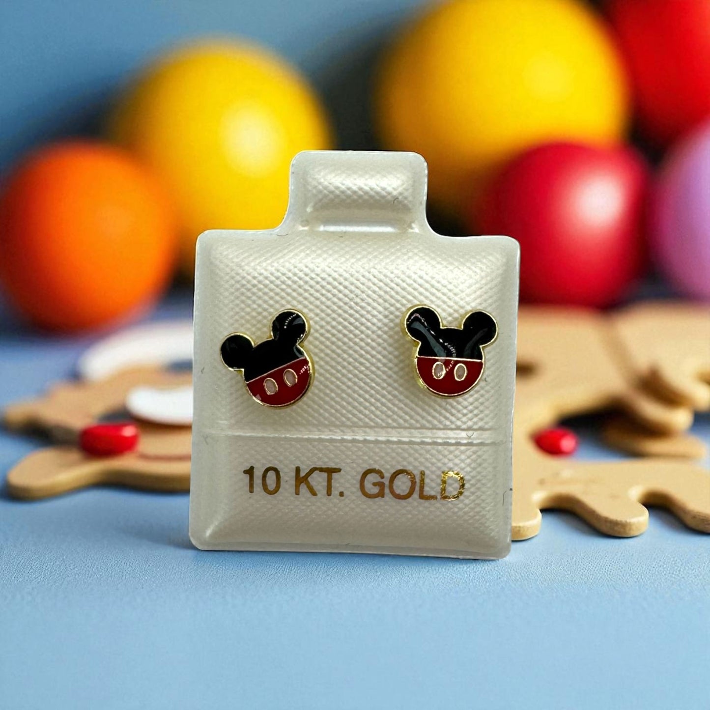 BROQUEL PARA NIÑA EN ORO MEXICANO 10 K