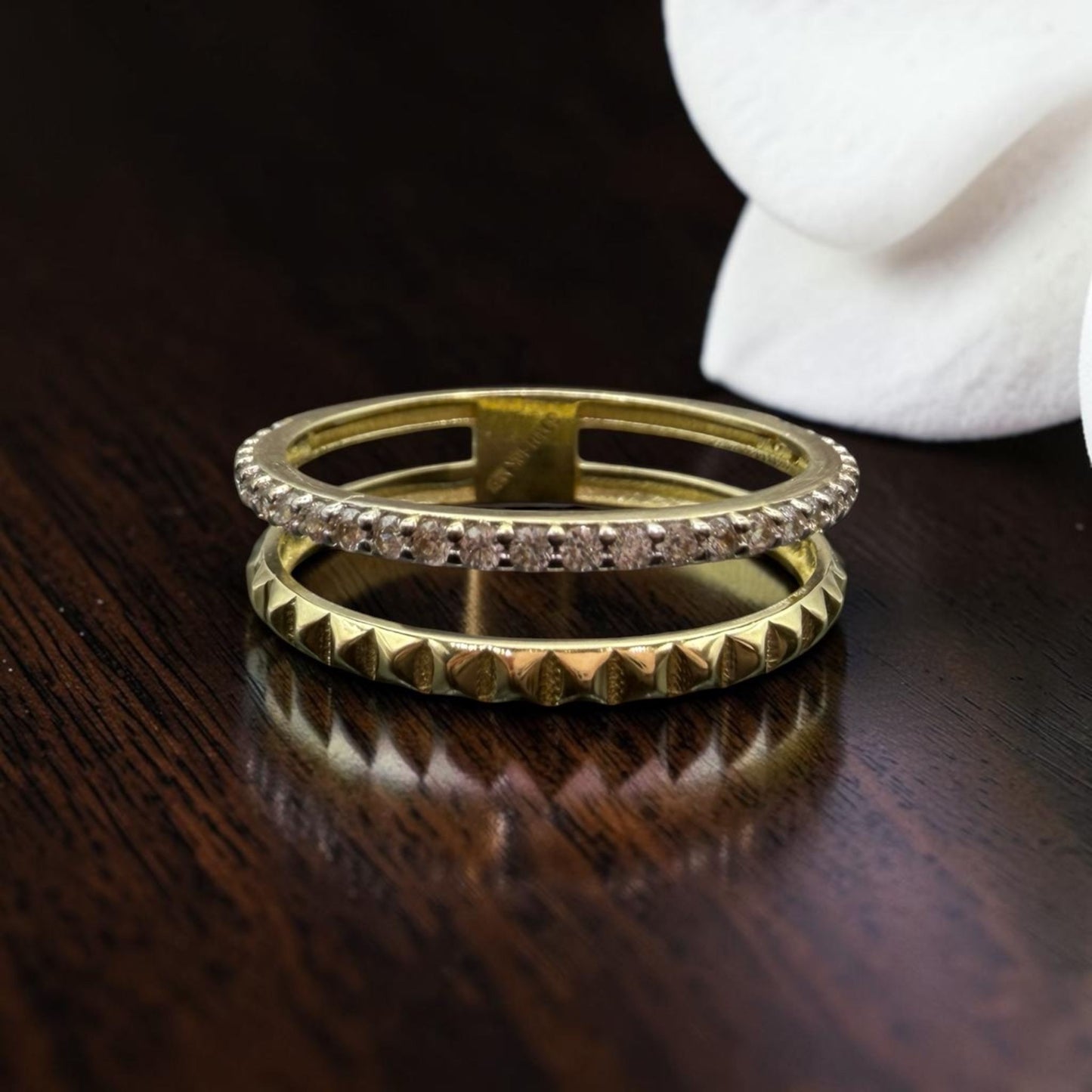 ANILLO EN ORO MEXICANO 10 K