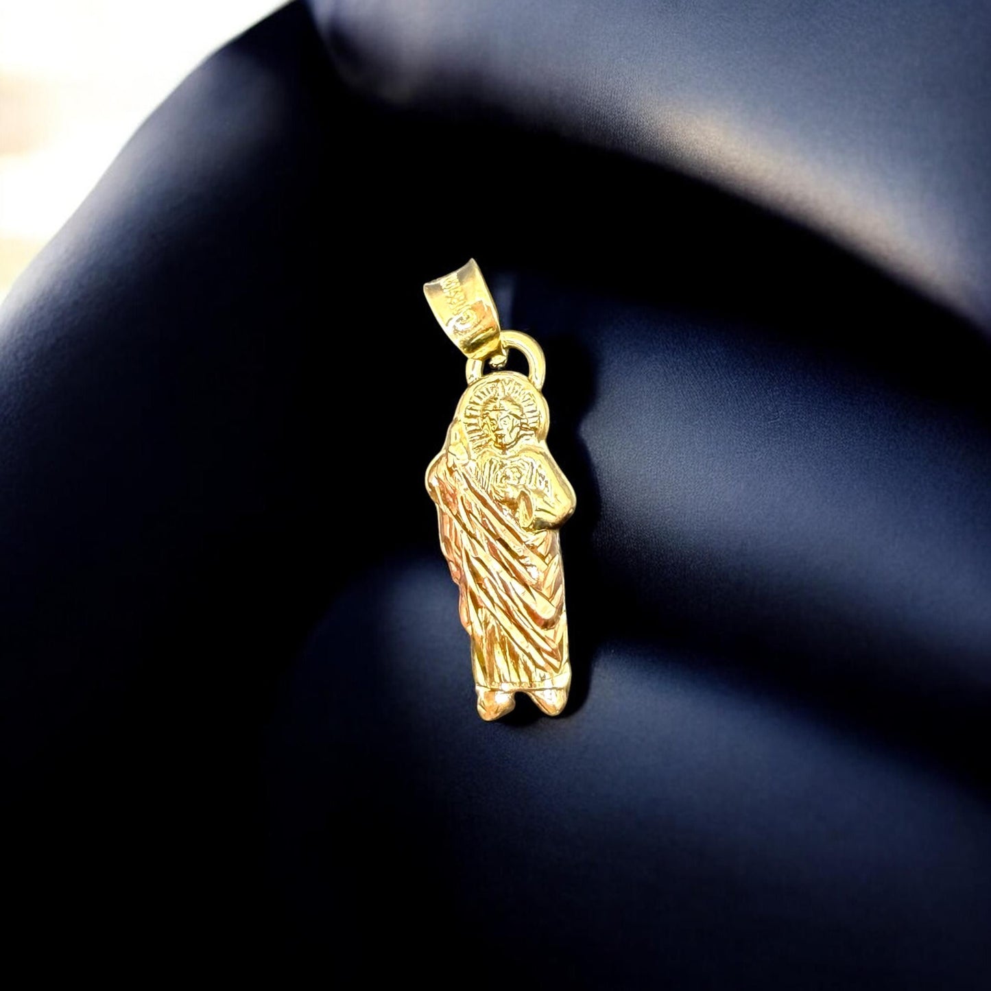 DIJE MINI DE SAN JUDAS EN ORO MEXICANO 10 K