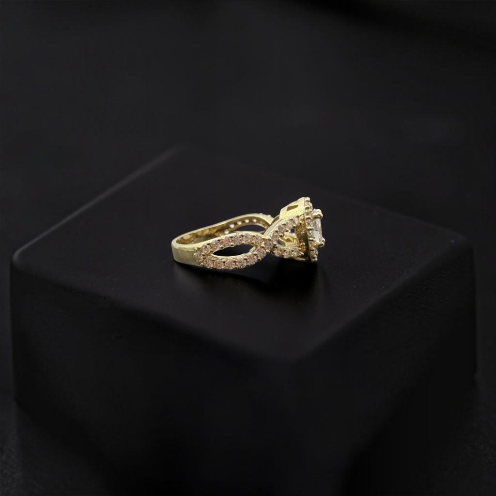ANILLO INFINITO EN ORO 14 K