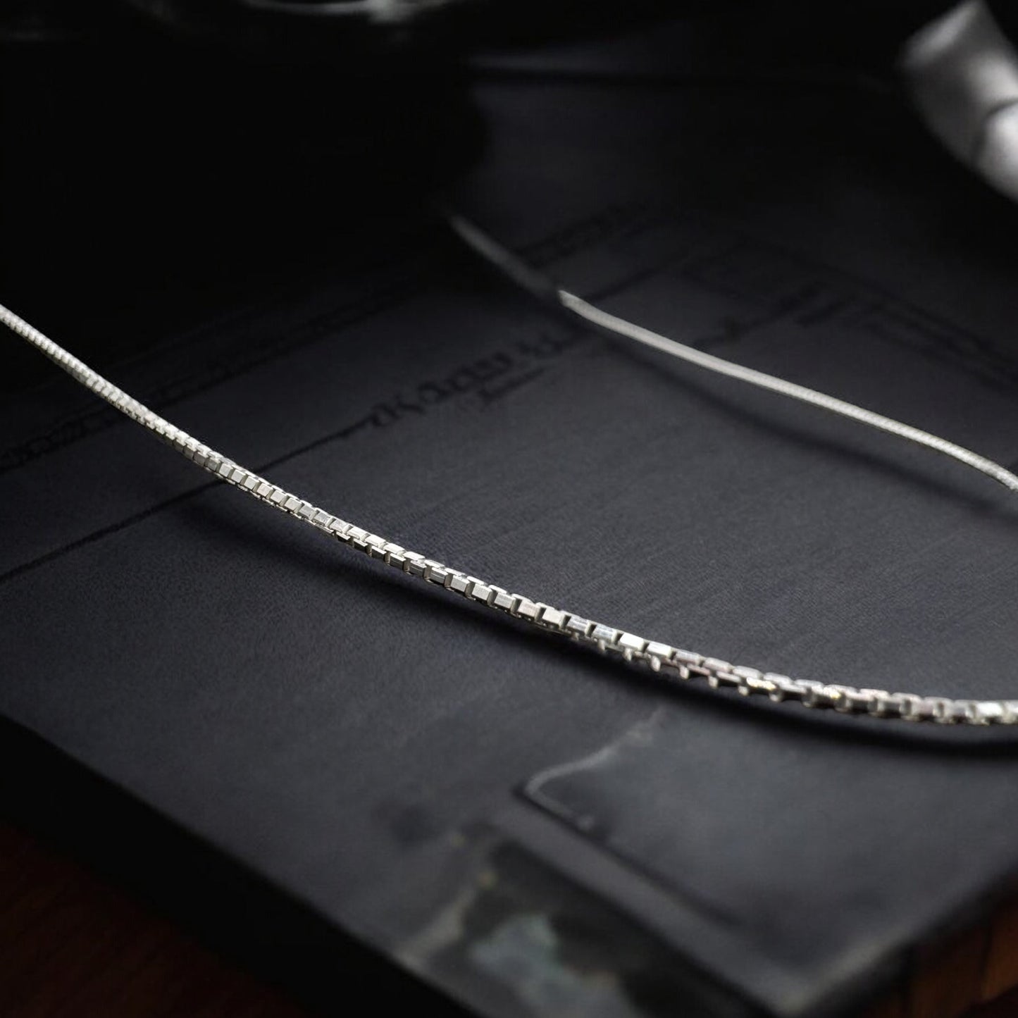 CADENA TENIS EN PLATA MEXICANA .925