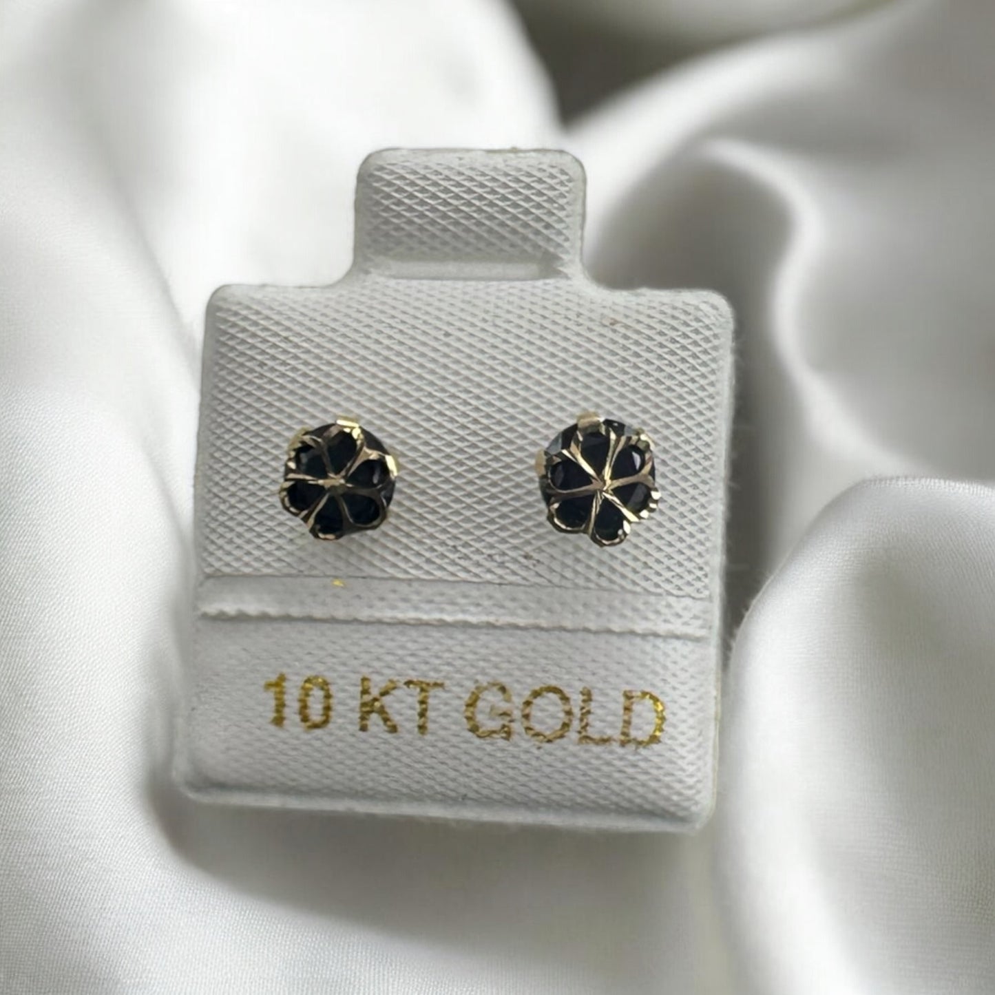 BROQUEL FLOR EN ORO MEX. 10 K