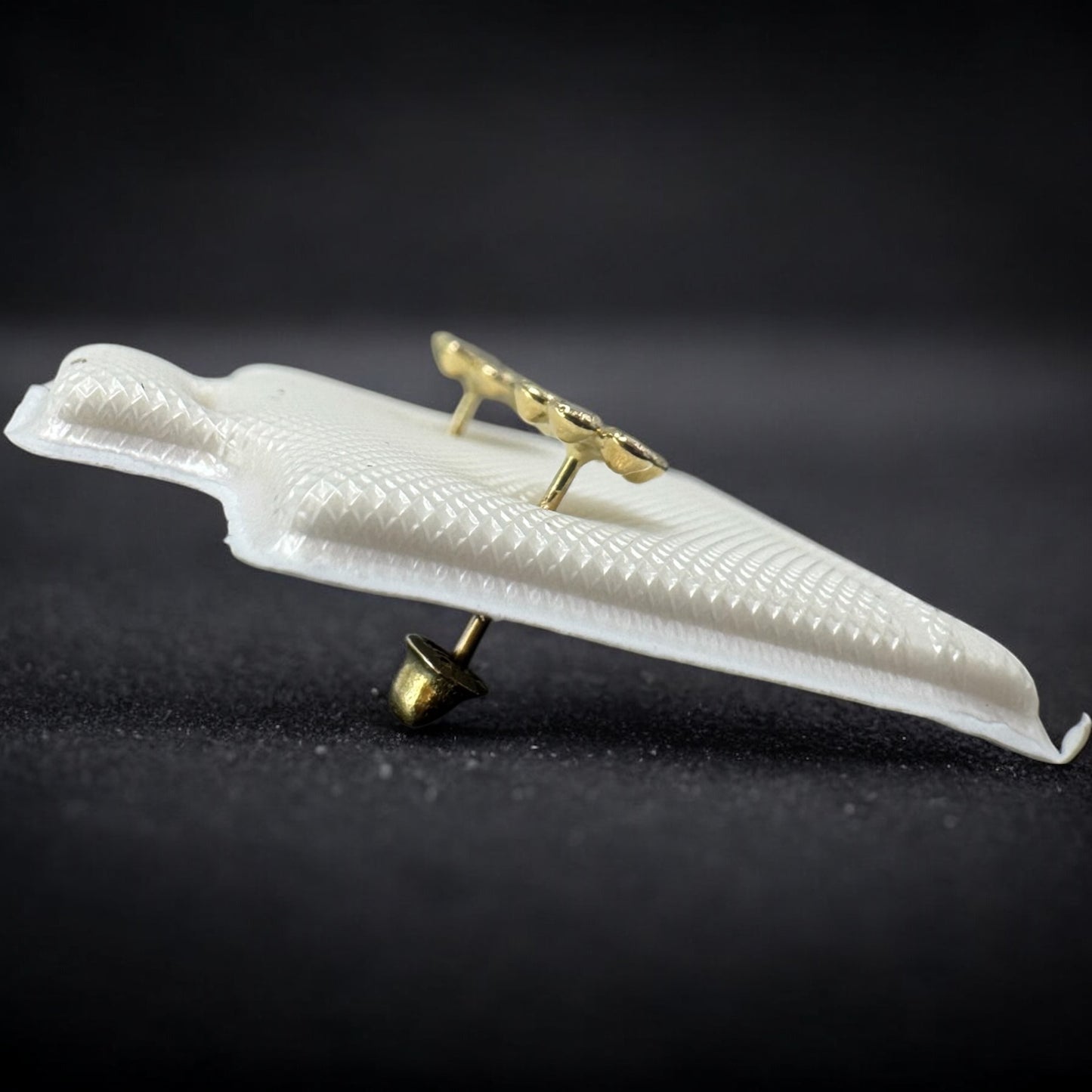 BROQUEL FLOR EN ORO MEX. 14 K