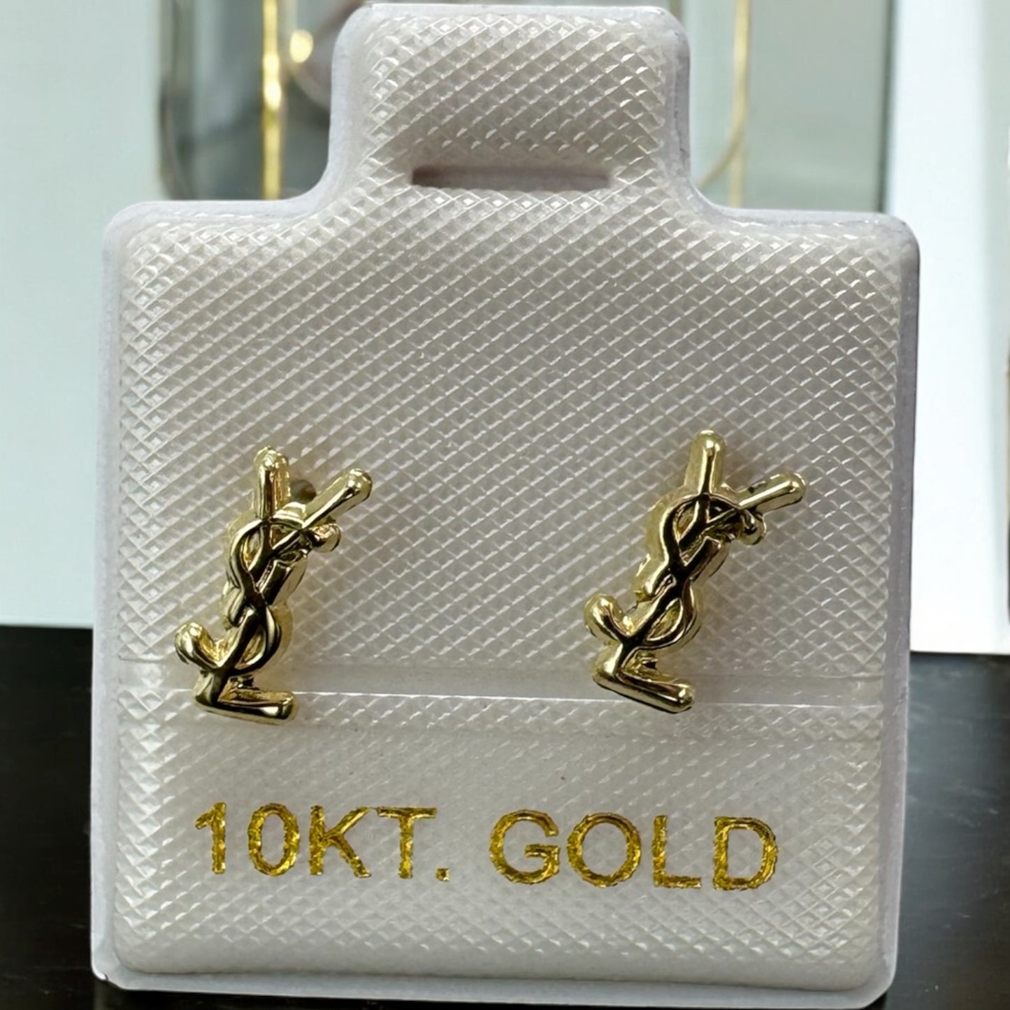 10K Mexican Gold Ladies' Stud Earrings