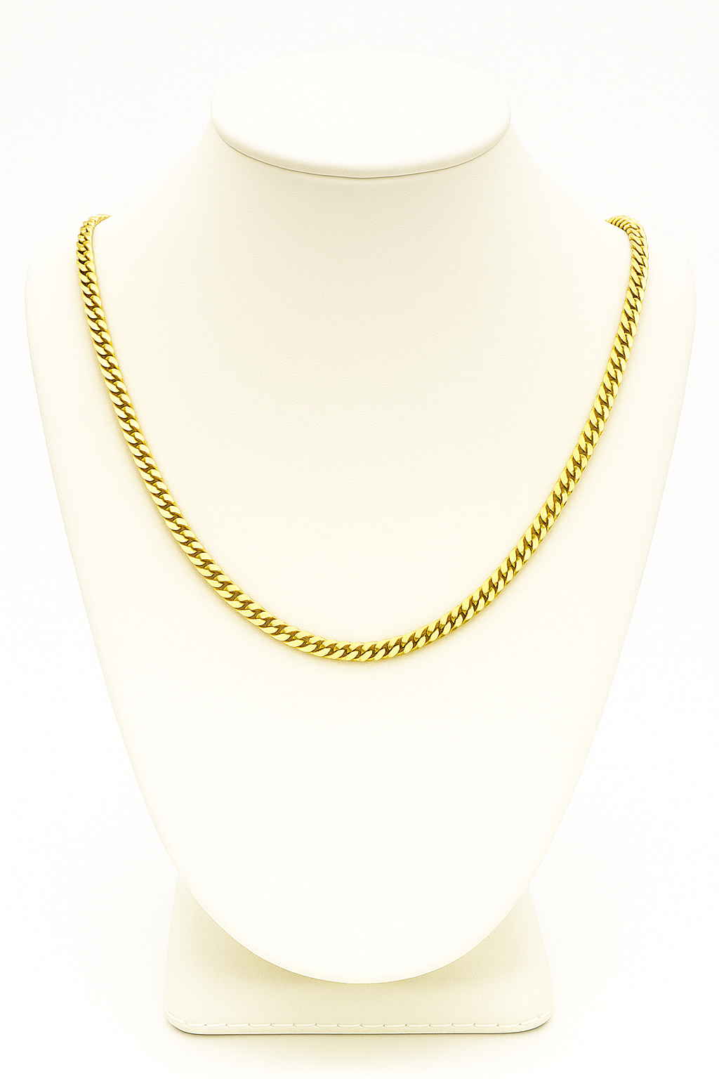 CADENA CUBANA EN ORO ITALIANO 10 K