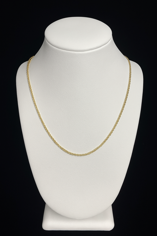 CADENA BISMA EN ORO AMARILLO 10 K