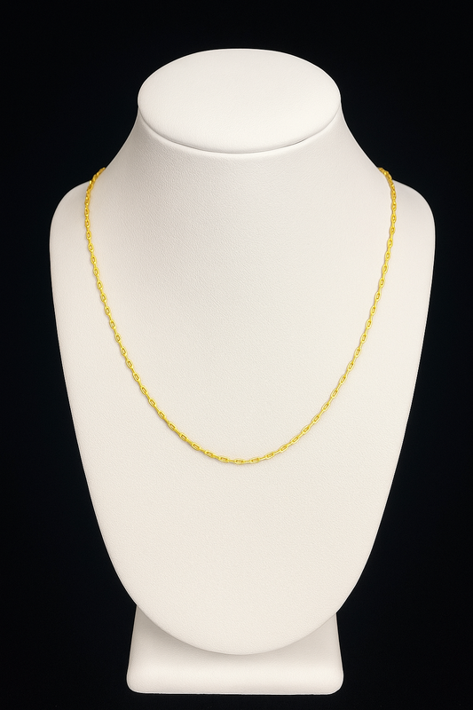 CADENA SINGAPUR EN ORO MEXICANO 10 K