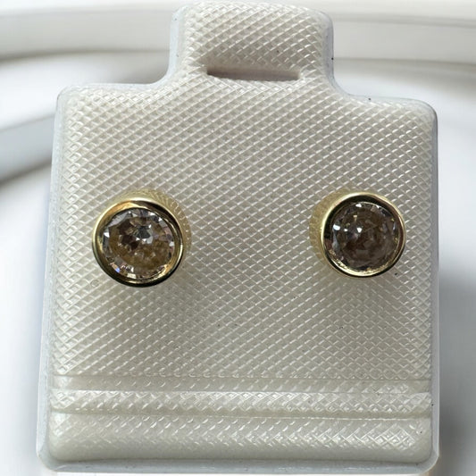 BROQUEL CIRCULAR EN ORO MEX. 10 K