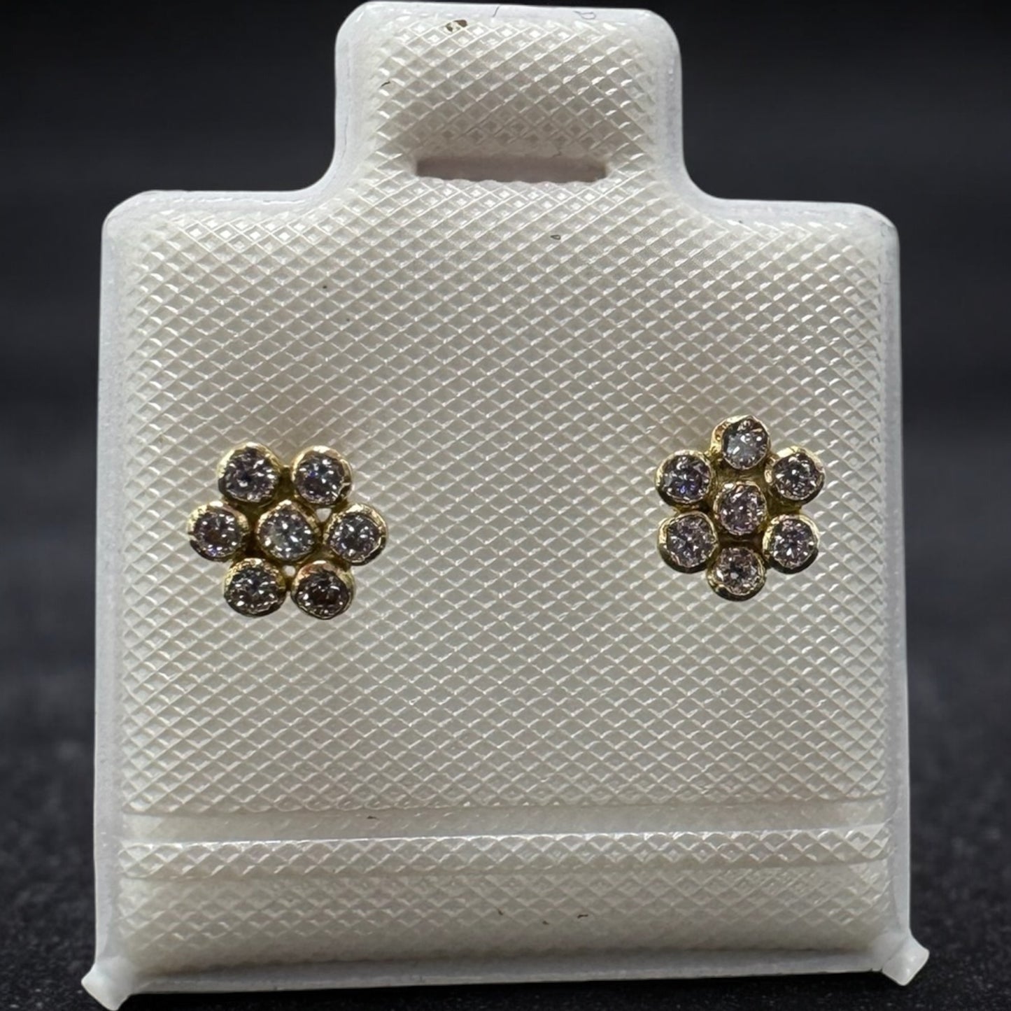 BROQUEL FLOR EN ORO MEX. 14 K