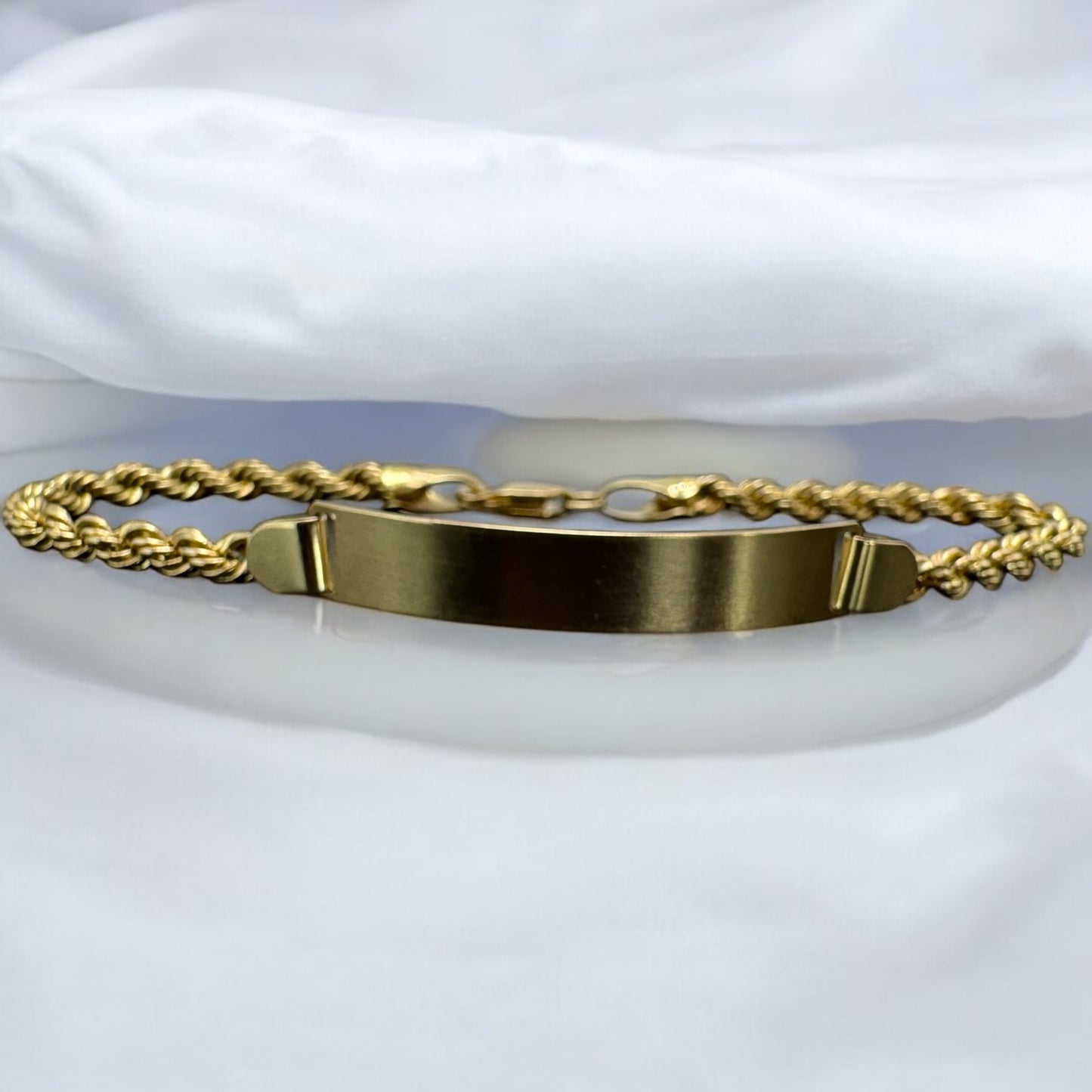 ESCLAVA TORSAL PARA CABELLERO EN ORO MEXICANO 14 K