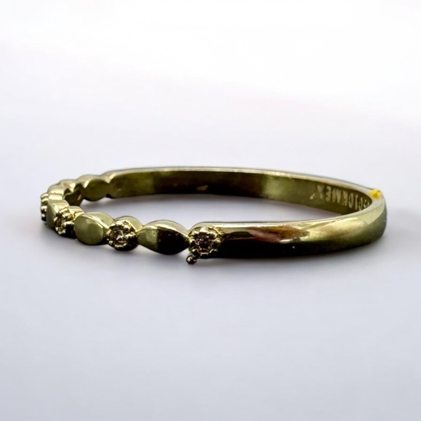 TRIO DE ANILLOS CON DISEÑO EN ORO MEXICANO 10 K