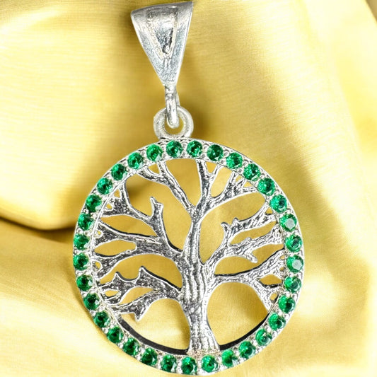 DIJE ARBOL DE LA VIDA EN PLATA MEXICANA .925