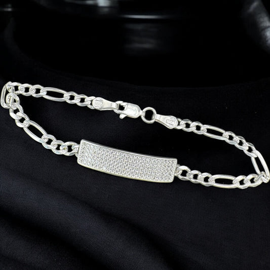 ESCLAVA BRILLOSA EN PLATA MEXICANA .925