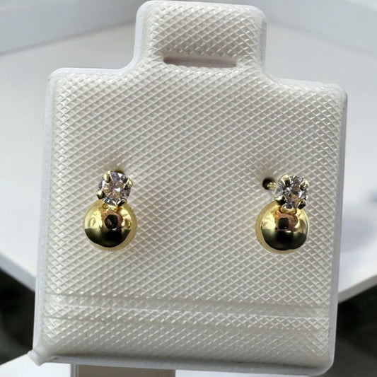 BROQUEL EN 14 K ORO MEX.