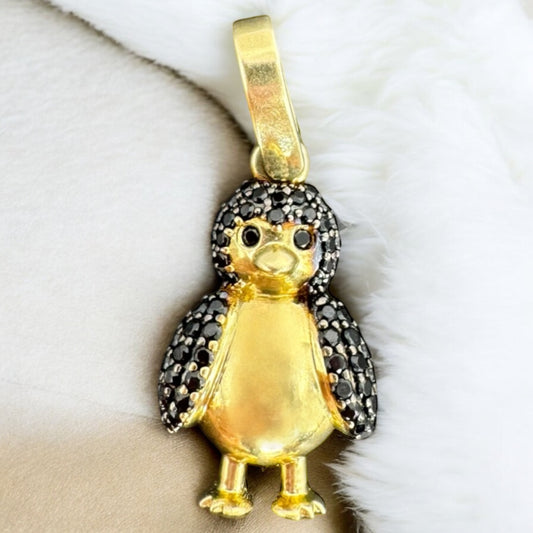 DIJE PINGUINO EN ORO MEXICANO 10 K