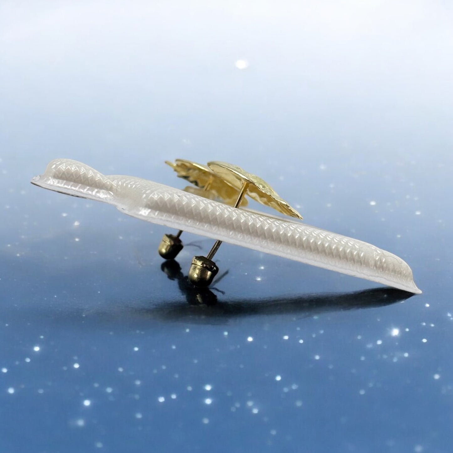 10K Mexican Gold Moon/Sun Stud Earrings