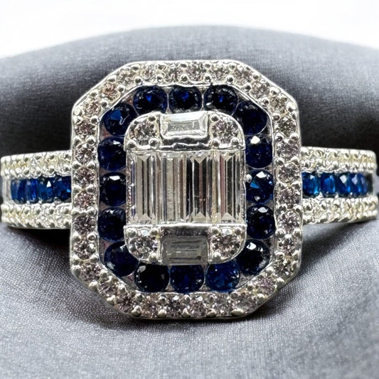 ANILLO RECTANGULAR INVERTIDO EN PLATA MEXICANA .925