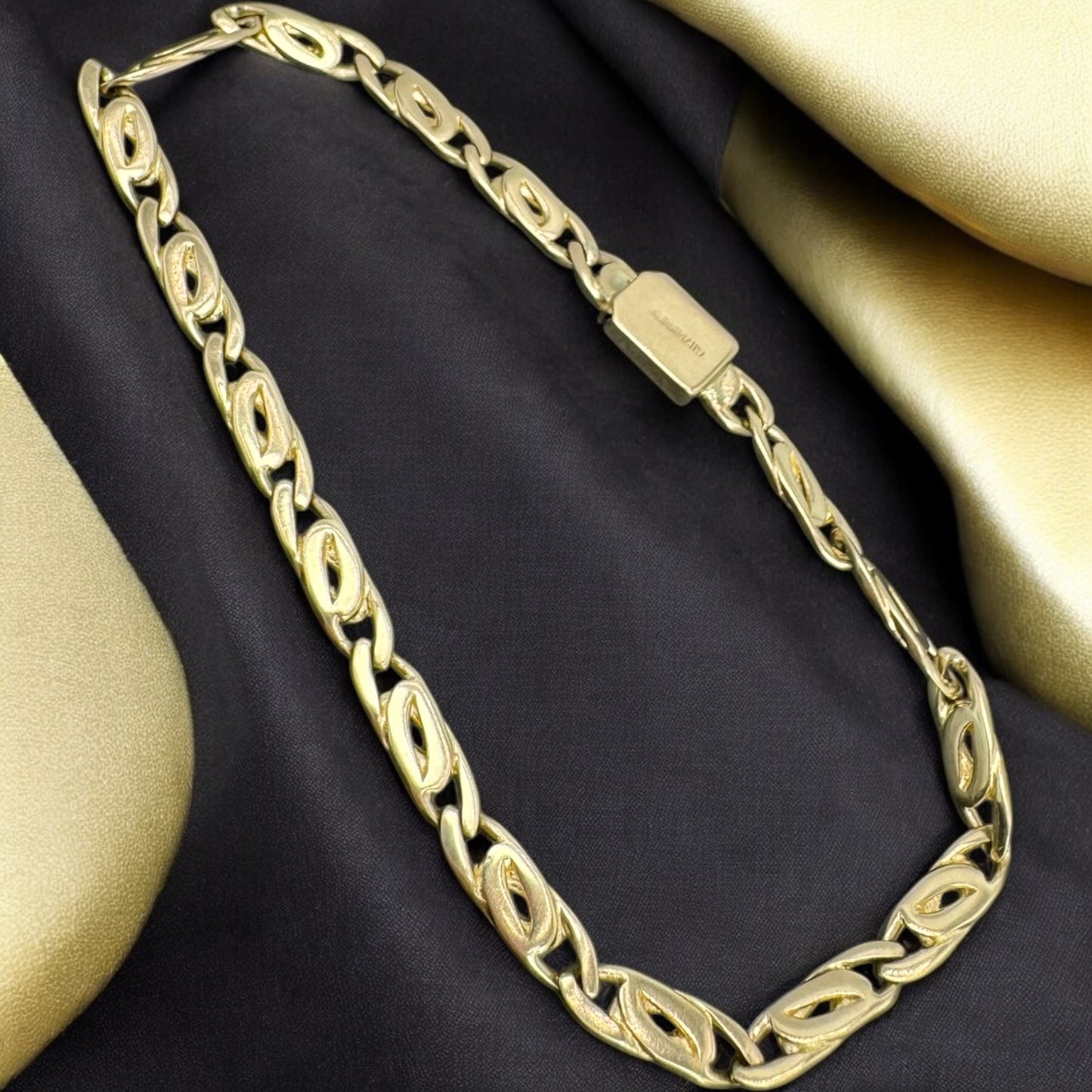 PULSO PARA CABALLERO EN ORO MEXICANO 14 K