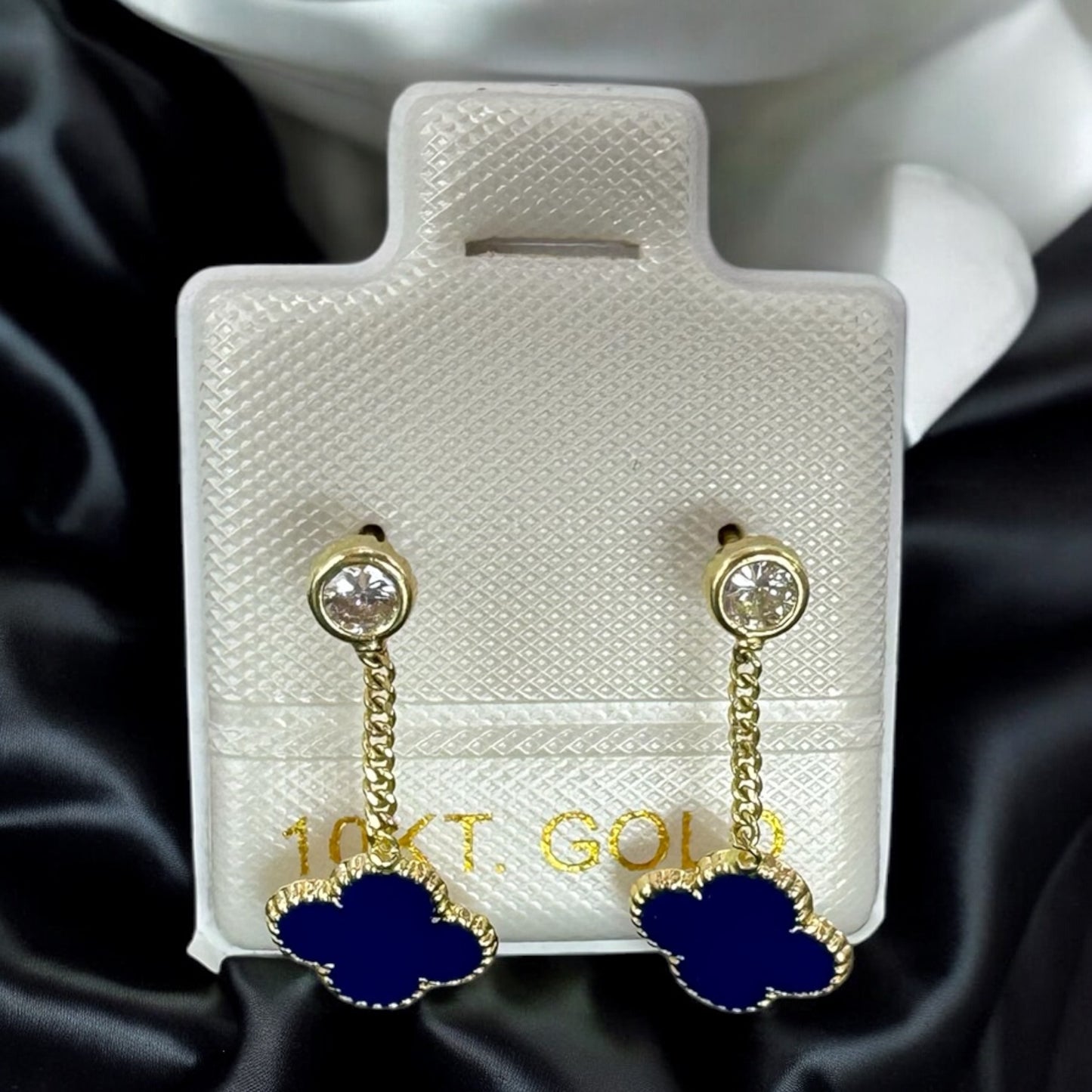 10K Mexican Gold Clover Buckle