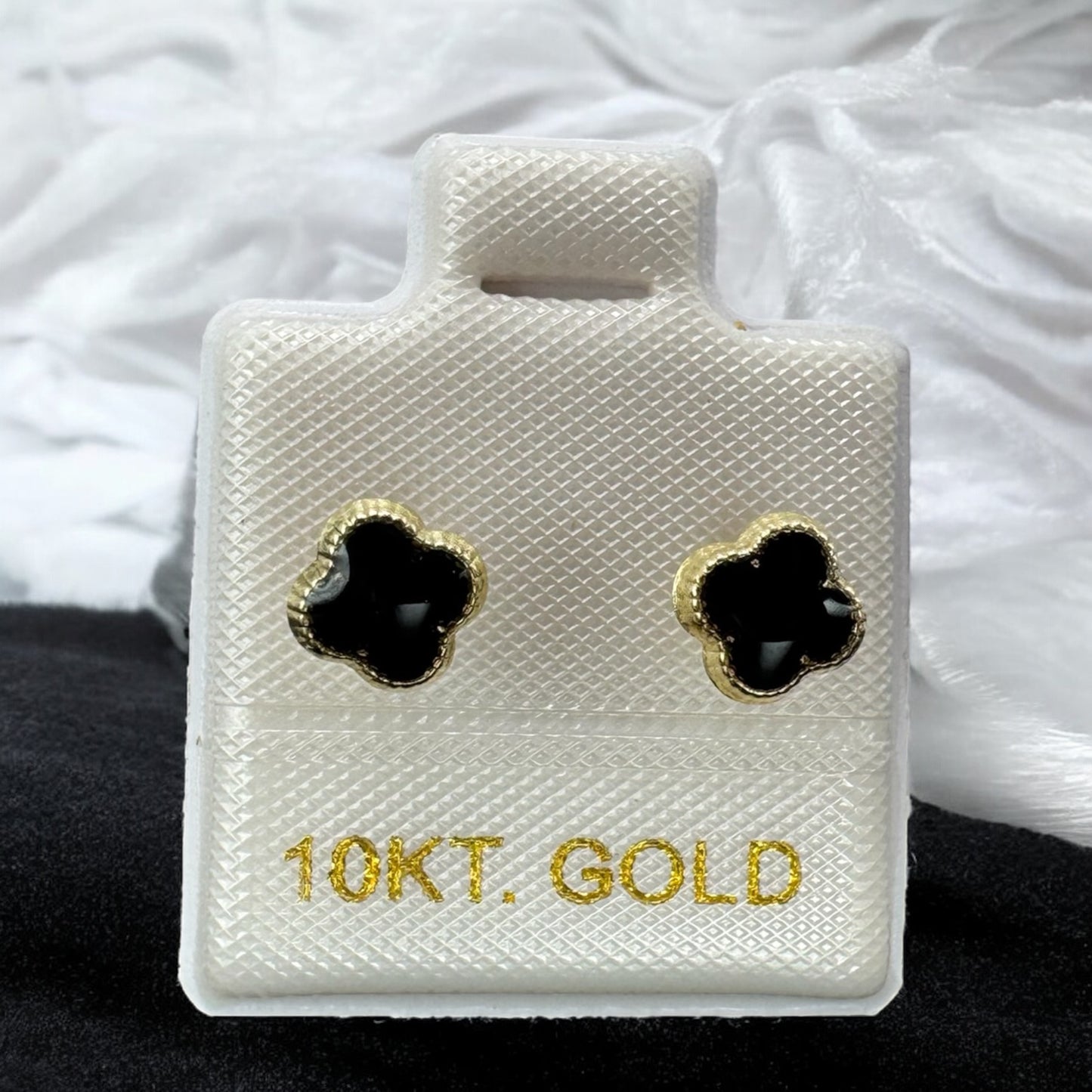 10K Mexican Gold Clover Buckle