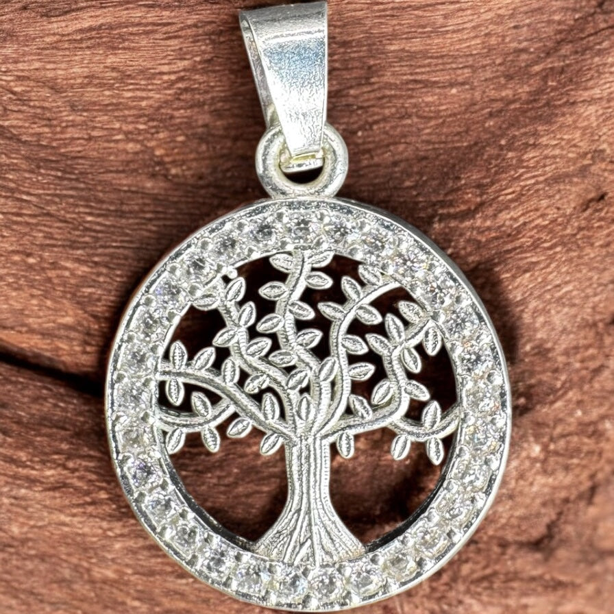 DIJE ARBOL DE LA VIDA EN PLATA MEXICANA .925