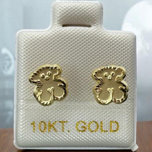 BROQUEL OSITOS EN ORO MEX. 10 K