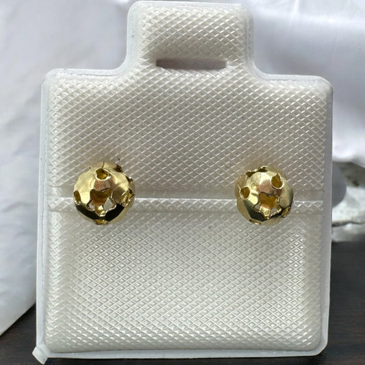 BROQUEL ESFERA EN ORO MEX. 10 K