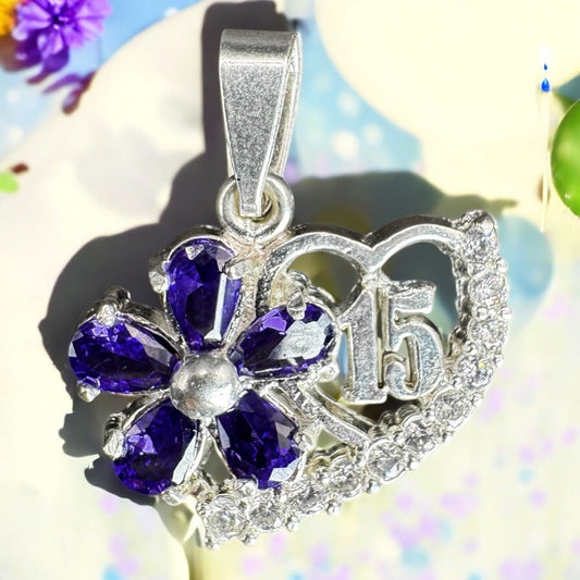 DIJE XV AÑOS EN PLATA MEXICANA .925