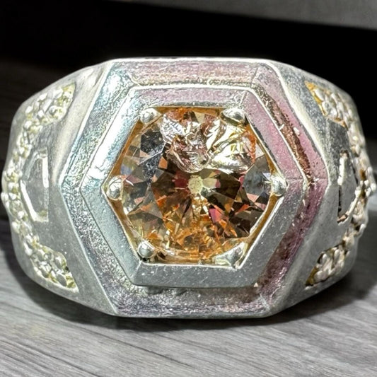 ANILLO PARA CABALLERO EN PLATA MEXICANA .925