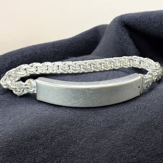 ESCLAVA CHINA EN PLATA MEXICANA .925