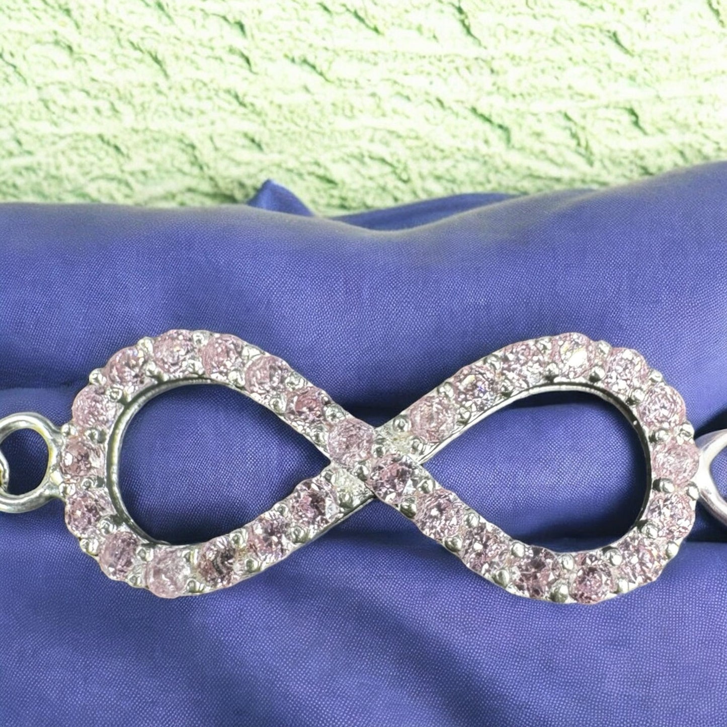 PULSO INFINITO PARA DAMA EN PLATA MEXICANA .925