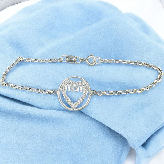 PULSO "MOM" EN PLATA MEXICANA .925