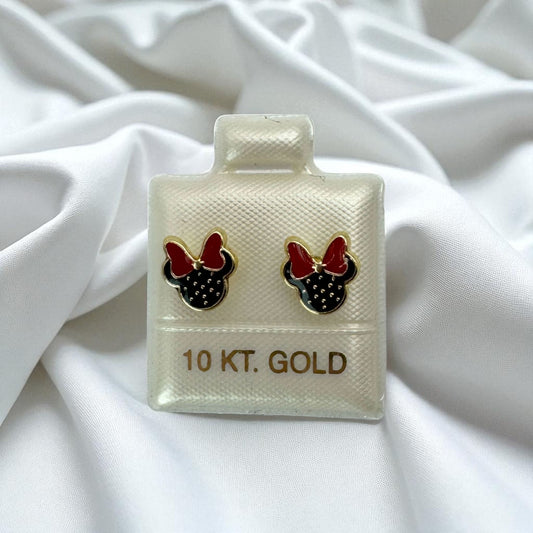 BROQUEL PARA NIÑA EN ORO MEXICANO 10 K