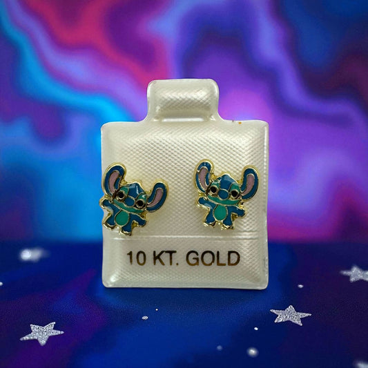 BROQUEL STICH EN ORO MEXICANO 10 K
