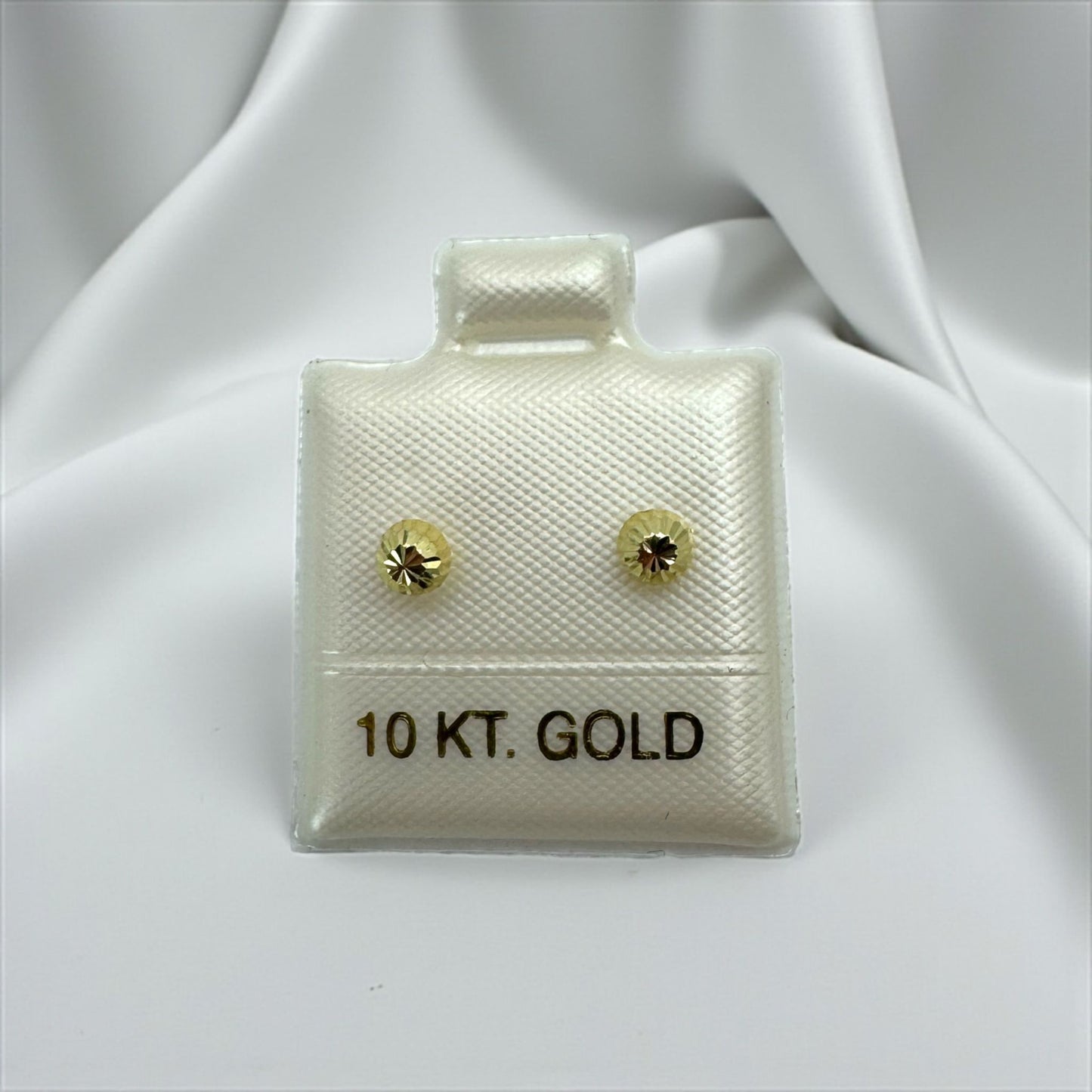 BROQUEL HONGO EN ORO MEXICANO 10 K
