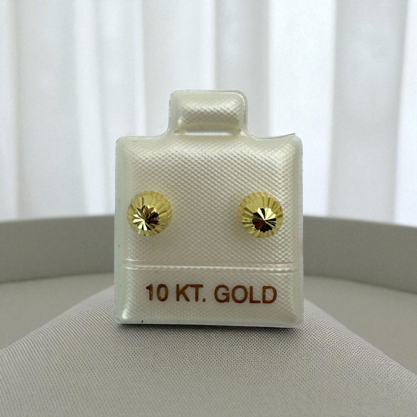 BROQUEL HONGO EN ORO MEXICANO 10 K