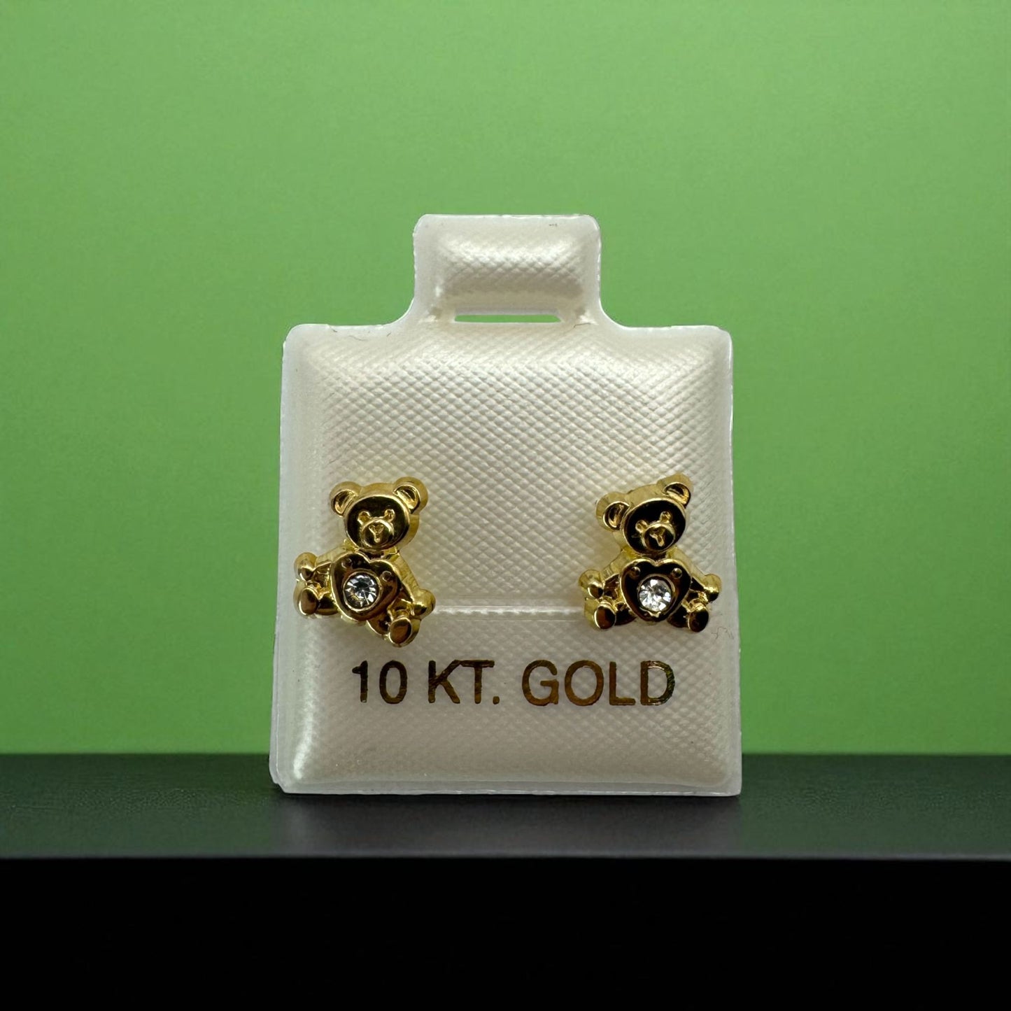 BROQUEL OSITOS EN ORO MEXICANO 10 K