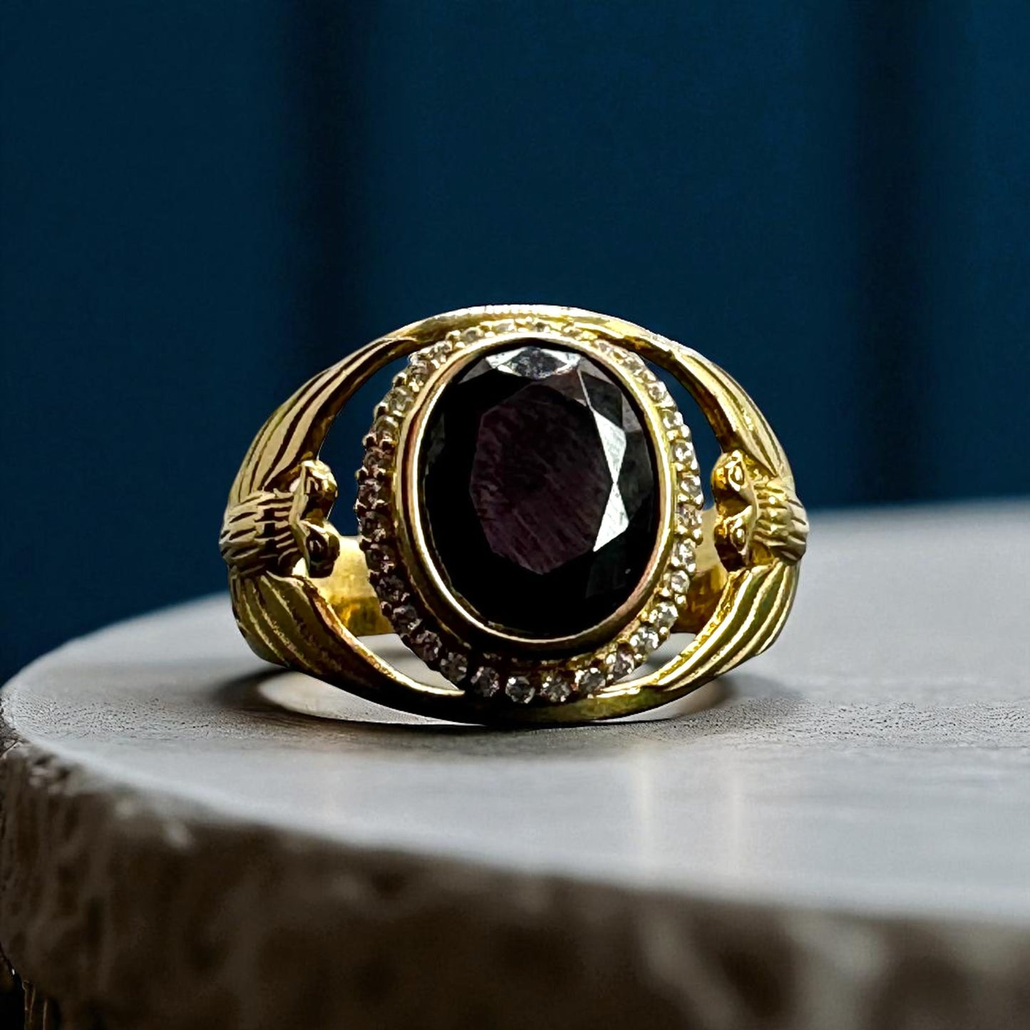 ANILLO PARA CABALLERO EN ORO MEXICANO 10 K