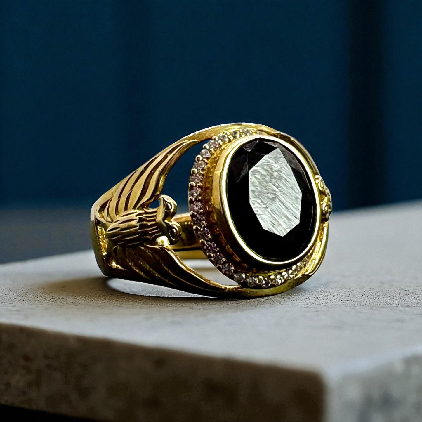 ANILLO PARA CABALLERO EN ORO MEXICANO 10 K