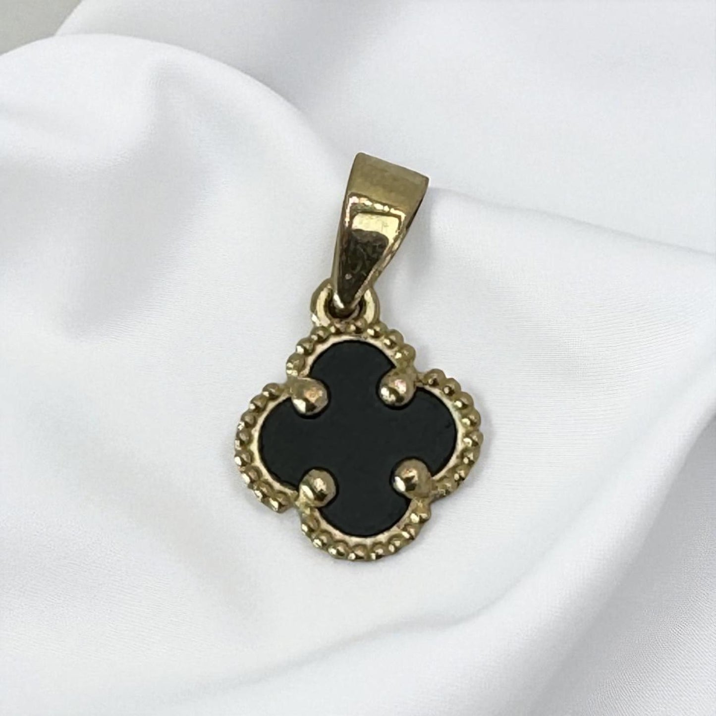 DIJE TREBOL EN ORO MEXICANO 10 K