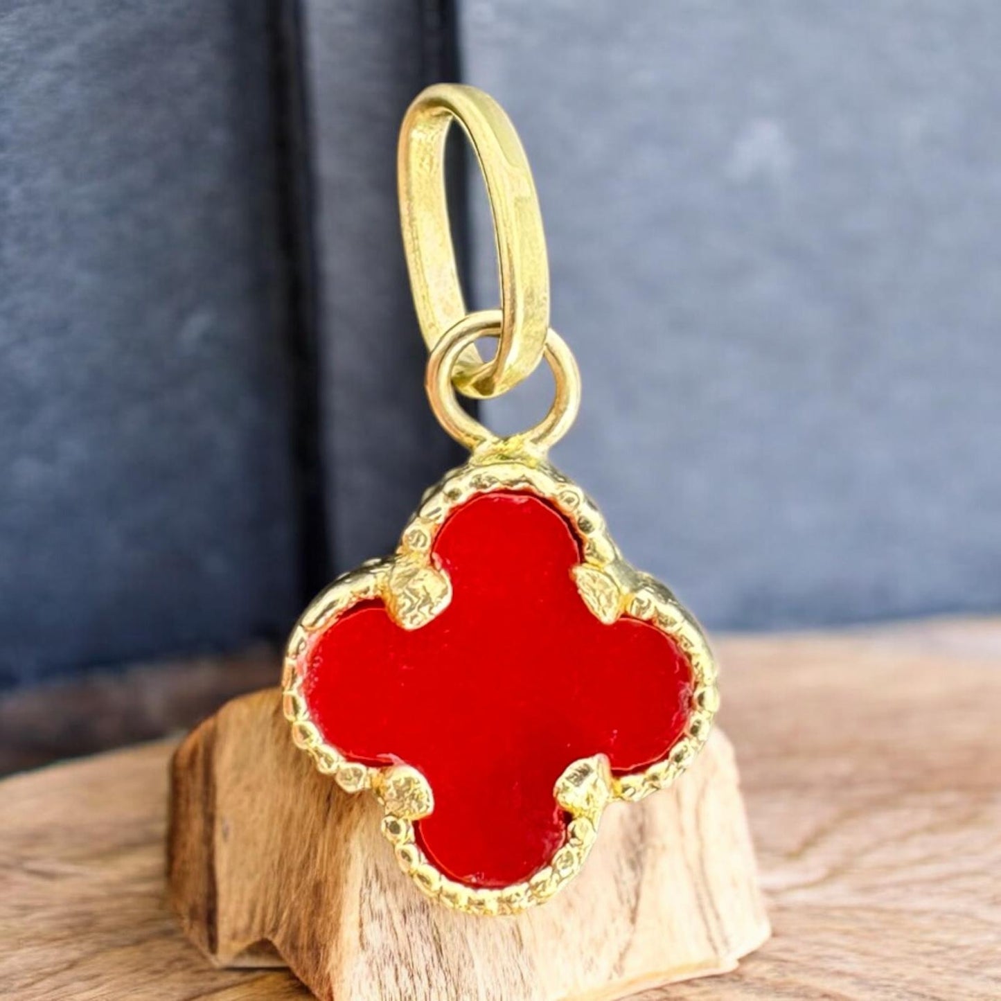 DIJE TREBOL EN ORO MEXICANO 10 K