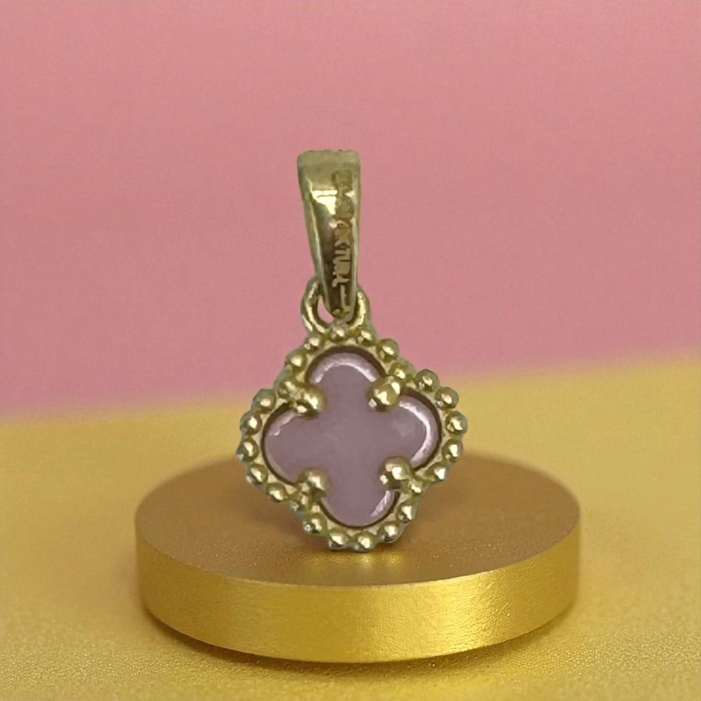 DIJE TREBOL EN ORO MEXICANO 10 K