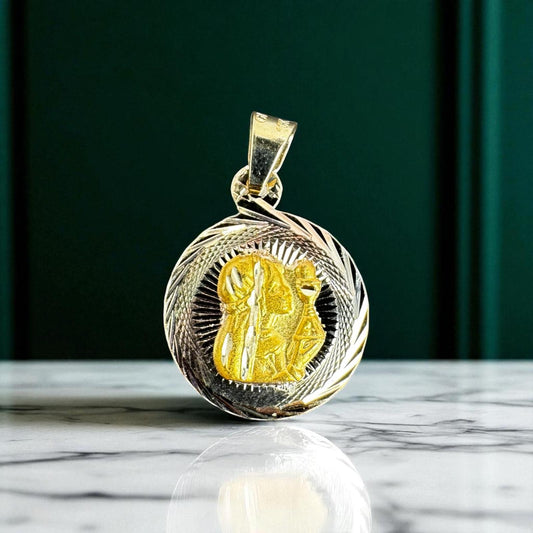 MEDALLA PARA NIÑA PRIMERA COMUNION EN ORO MEXICANO 10 K